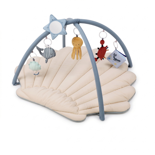 True Haven | Shell Baby Play Gym – Interactive Toy for Toddlers, Supports Motor Skills