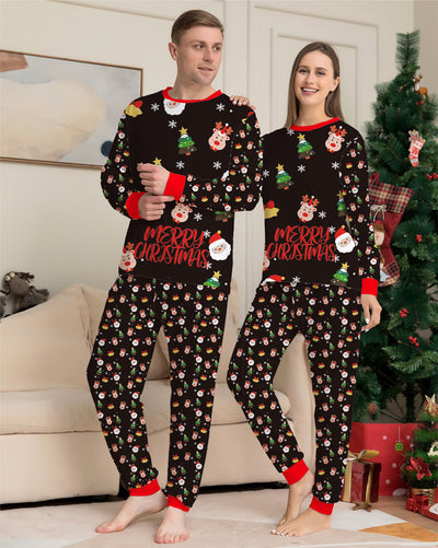 True Haven | Family Christmas Matching Pajamas Set – Soft Breathable Fabric, Sizes for the Whole Family