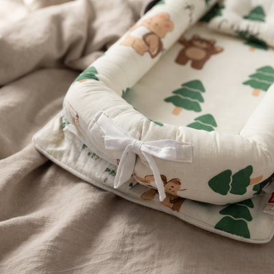 True Haven | Haven Baby Lounger – Snuggly Nursery Must-Have, Gentle on Sensitive Skin
