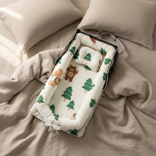 True Haven | Haven Baby Lounger – Snuggly Nursery Must-Have, Gentle on Sensitive Skin