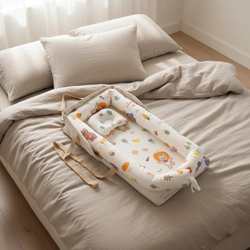 True Haven | Haven Baby Lounger – Snuggly Nursery Must-Have, Gentle on Sensitive Skin