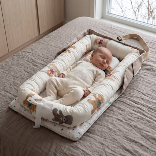 True Haven | Haven Baby Lounger – Snuggly Nursery Must-Have, Gentle on Sensitive Skin