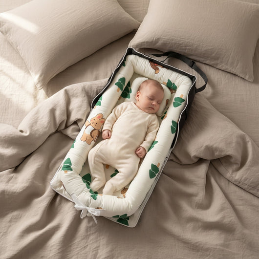 True Haven | Haven Baby Lounger – Snuggly Nursery Must-Have, Gentle on Sensitive Skin