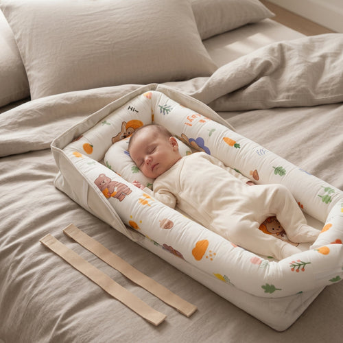 True Haven | Haven Baby Lounger – Snuggly Nursery Must-Have, Gentle on Sensitive Skin