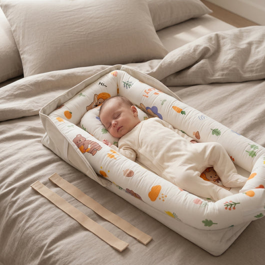 True Haven | Haven Baby Lounger – Snuggly Nursery Must-Have, Gentle on Sensitive Skin