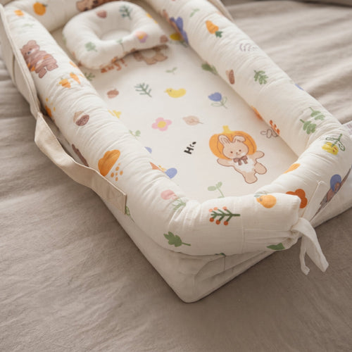 True Haven | Haven Baby Lounger – Snuggly Nursery Must-Have, Gentle on Sensitive Skin