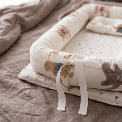 True Haven | Haven Baby Lounger – Snuggly Nursery Must-Have, Gentle on Sensitive Skin