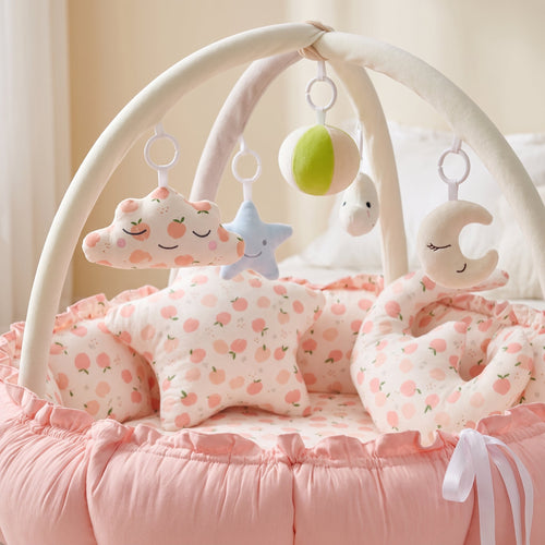 True Haven | Grove Baby Play Gym – Screen-Free Developmental Toy, Safe for Little Hands