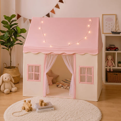 True Haven | Cottage Kids Play Tent – Hands-On Sensory Play, Encourages Early Learning