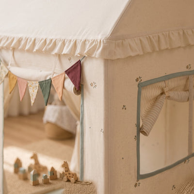 True Haven | Cottage Kids Play Tent – Hands-On Sensory Play, Encourages Early Learning