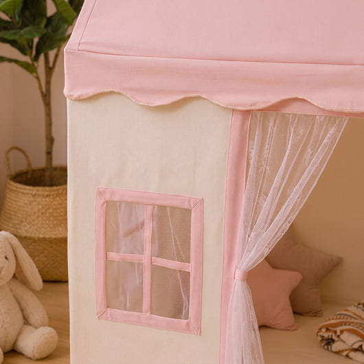 True Haven | Cottage Kids Play Tent – Hands-On Sensory Play, Encourages Early Learning