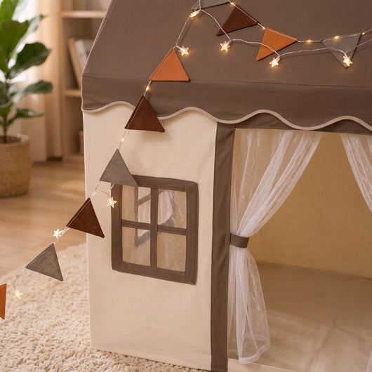 True Haven | Cottage Kids Play Tent – Hands-On Sensory Play, Encourages Early Learning