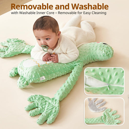 True Haven | Remote-Control Plush Patting Toy – Cuddly Baby Comfort Friend, Bite-Resistant