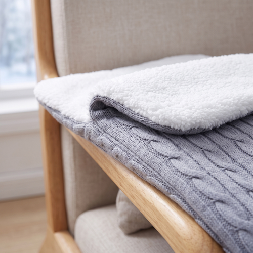 True Haven | Velvet Baby Sleep Sack – Snuggly Nursery Must-Have, Gentle on Sensitive Skin