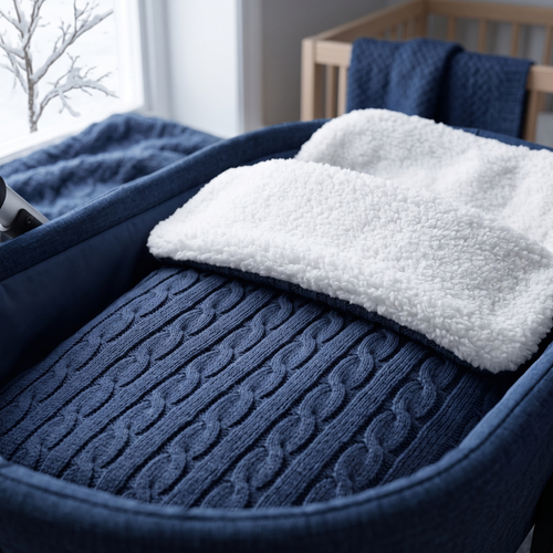 True Haven | Velvet Baby Sleep Sack – Snuggly Nursery Must-Have, Gentle on Sensitive Skin