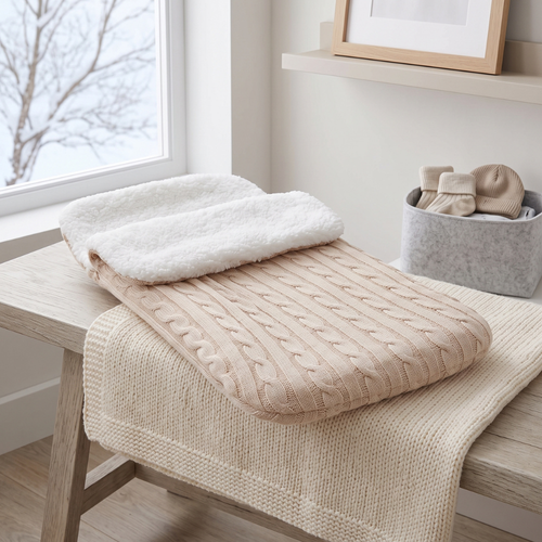 True Haven | Velvet Baby Sleep Sack – Snuggly Nursery Must-Have, Gentle on Sensitive Skin