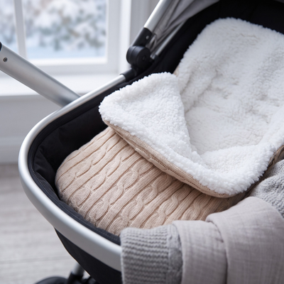True Haven | Velvet Baby Sleep Sack – Snuggly Nursery Must-Have, Gentle on Sensitive Skin