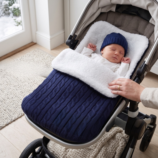 True Haven | Velvet Baby Sleep Sack – Snuggly Nursery Must-Have, Gentle on Sensitive Skin