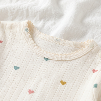 True Haven | Meadow Baby Cotton Jumpsuit – Cozy Cold-Weather Layer, Machine Washable