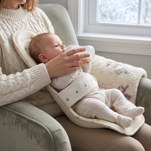 True Haven | Nursing Feeding Carrier – All-Day Babywearing Essential, Breathable Fabric