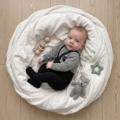 True Haven | Sprout Baby Warm Leggings – Comfortable All-Day Wear, Easy-Care Fabric