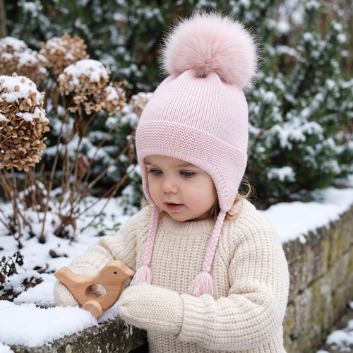 True Haven | Baby Winter Hat – Adorable Everyday Essential, Gentle on Sensitive Skin