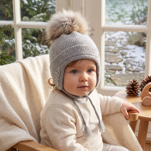 True Haven | Baby Winter Hat – Adorable Everyday Essential, Gentle on Sensitive Skin