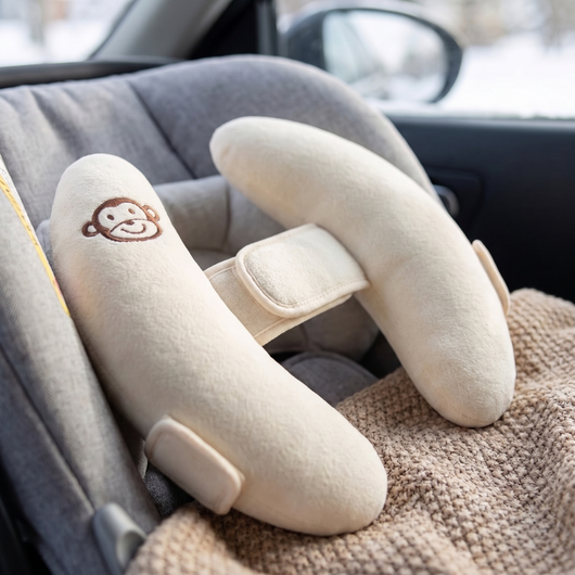 True Haven | Cradle Baby Neck Pillow – Soft & Breathable Nursery Essential, Easy-Care Design