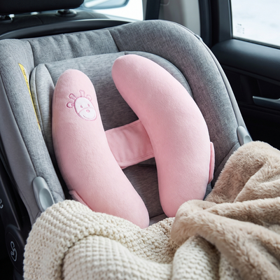 True Haven | Cradle Baby Neck Pillow – Soft & Breathable Nursery Essential, Easy-Care Design