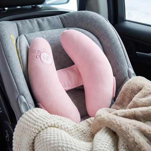 True Haven | Cradle Baby Neck Pillow – Soft & Breathable Nursery Essential, Easy-Care Design