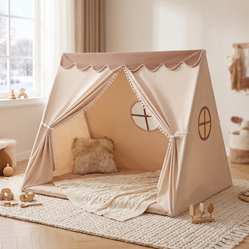 True Haven | Nook Kids Play Tent – Interactive Toy for Toddlers, Supports Motor Skills