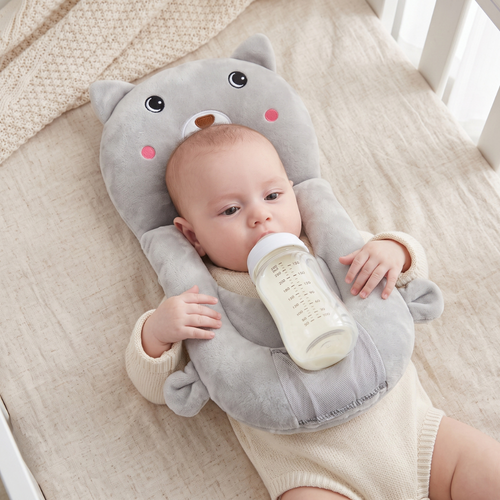True Haven | Cushy Baby Feeding Pillow – Supportive Feeding Companion, BPA-Free Materials