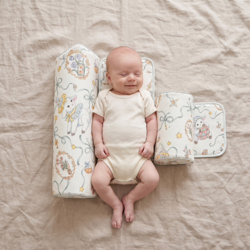 True Haven | Snug Baby Wedge Pillow – Plush Comfort for Better Sleep, Hypoallergenic Materials