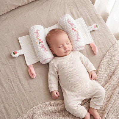 True Haven | Newborn Head Shaping Pillow – Cozy Support for Naptime & Bedtime, Machine Washable