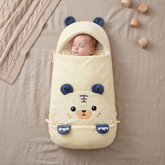 True Haven | Winter Swaddle Sack – Cozy Support for Naptime & Bedtime, Machine Washable