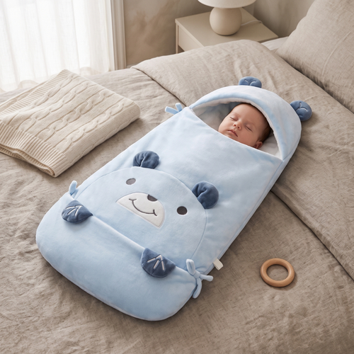 True Haven | Winter Swaddle Sack – Cozy Support for Naptime & Bedtime, Machine Washable