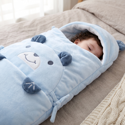 True Haven | Winter Swaddle Sack – Cozy Support for Naptime & Bedtime, Machine Washable