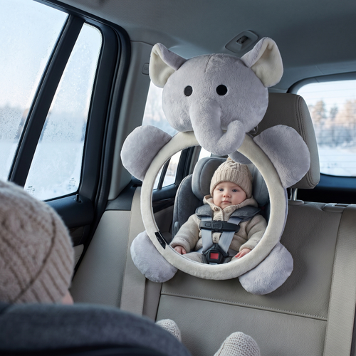 True Haven | Rear View Baby Mirror – Trusted Safety Accessory, Comfortable All-Day Wear