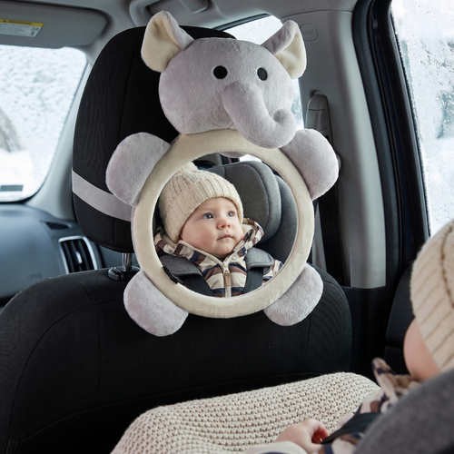 True Haven | Rear View Baby Mirror – Trusted Safety Accessory, Comfortable All-Day Wear