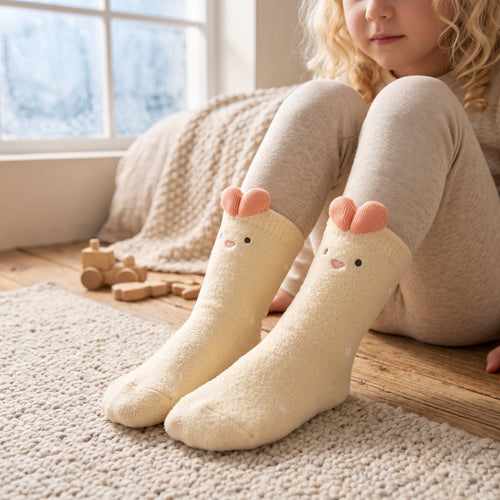 True Haven | Baby Winter Socks – Adorable Everyday Essential, Gentle on Sensitive Skin