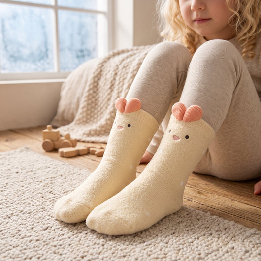 True Haven | Baby Winter Socks – Adorable Everyday Essential, Gentle on Sensitive Skin