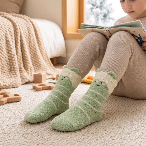True Haven | Baby Winter Socks – Adorable Everyday Essential, Gentle on Sensitive Skin