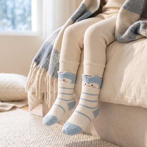 True Haven | Baby Winter Socks – Adorable Everyday Essential, Gentle on Sensitive Skin