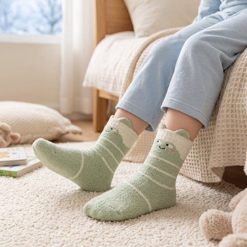 True Haven | Baby Winter Socks – Adorable Everyday Essential, Gentle on Sensitive Skin