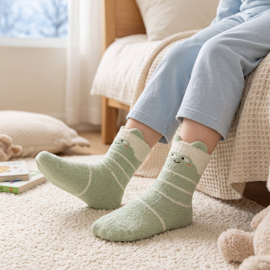 True Haven | Baby Winter Socks – Adorable Everyday Essential, Gentle on Sensitive Skin