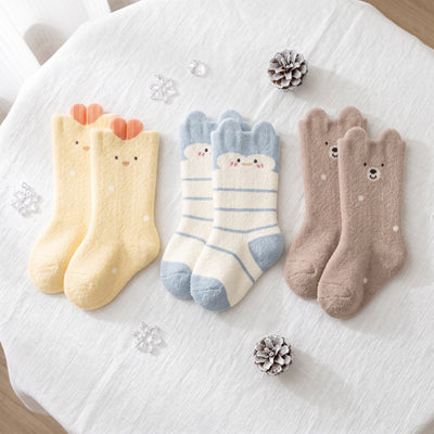 True Haven | Baby Winter Socks – Adorable Everyday Essential, Gentle on Sensitive Skin