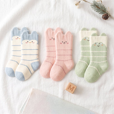 True Haven | Baby Winter Socks – Adorable Everyday Essential, Gentle on Sensitive Skin