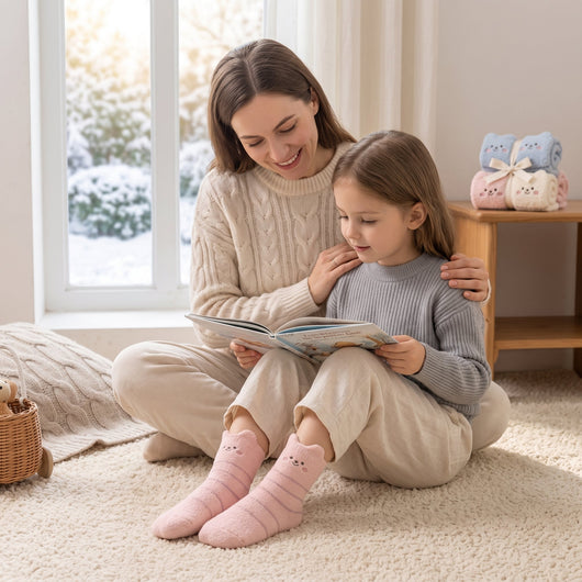 True Haven | Baby Winter Socks – Adorable Everyday Essential, Gentle on Sensitive Skin