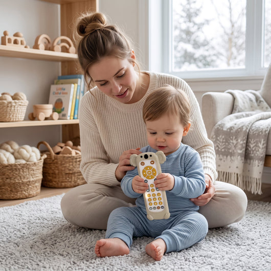 True Haven | Chatter Baby Phone Toy – Interactive Toy for Toddlers, Supports Motor Skills