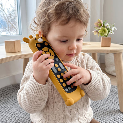 True Haven | Chatter Baby Phone Toy – Interactive Toy for Toddlers, Supports Motor Skills
